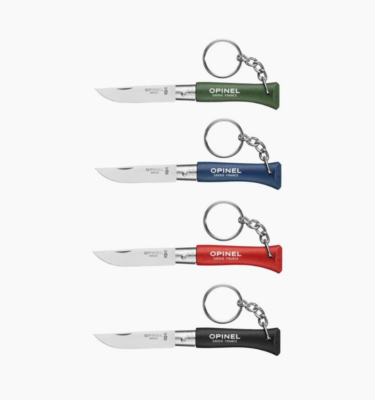 Porte clés de 4 couleurs Opinel N°04