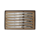 Coffret 6 couteaux Le Thiers décors maison Roger Orfèvre