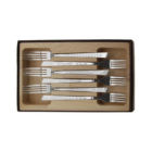 Coffret 6 fourchettes Le Thiers décors maison Roger Orfèvre